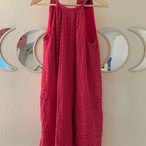 worn two times, pink dress!